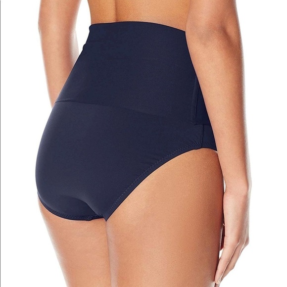 Trina Turk Convertible Roll Down High Waist Bikini - Picture 4 of 7